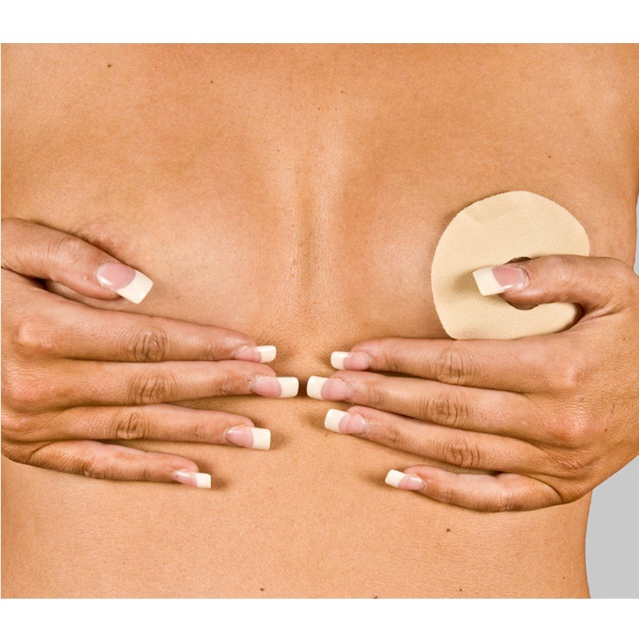New Gel+ Kruhová béžová náplast - areola (2 ks)