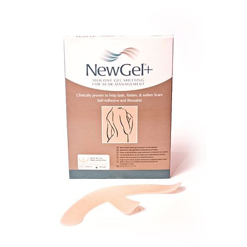 New Gel+ Béžová náplast ve tvaru kotvy (2 ks)