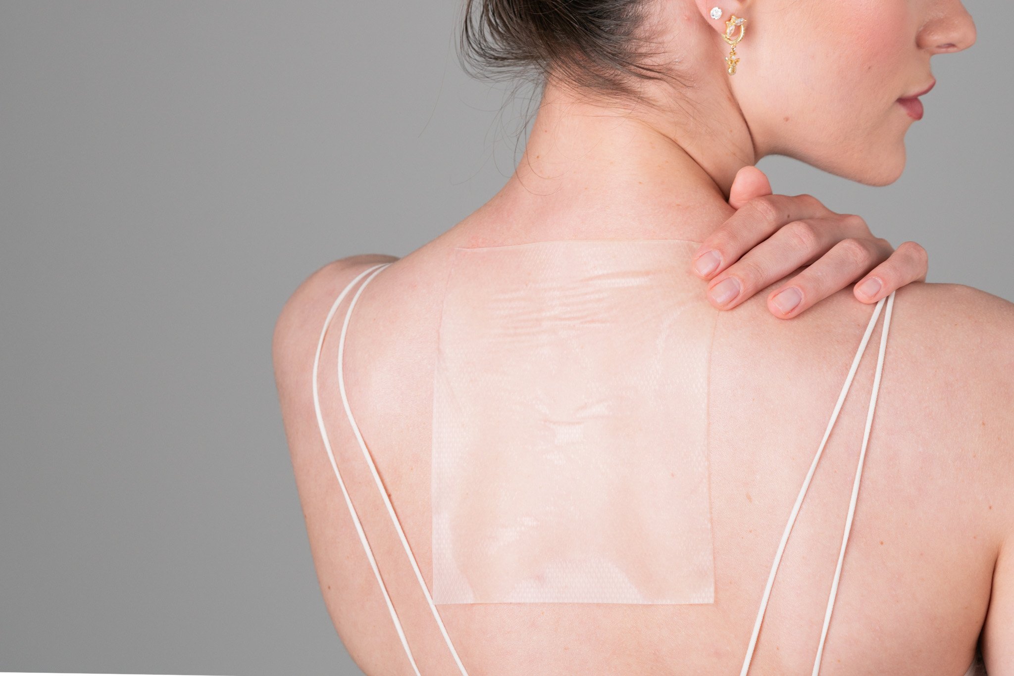 New Gel+ Průhledná silikonová náplast (1 ks)