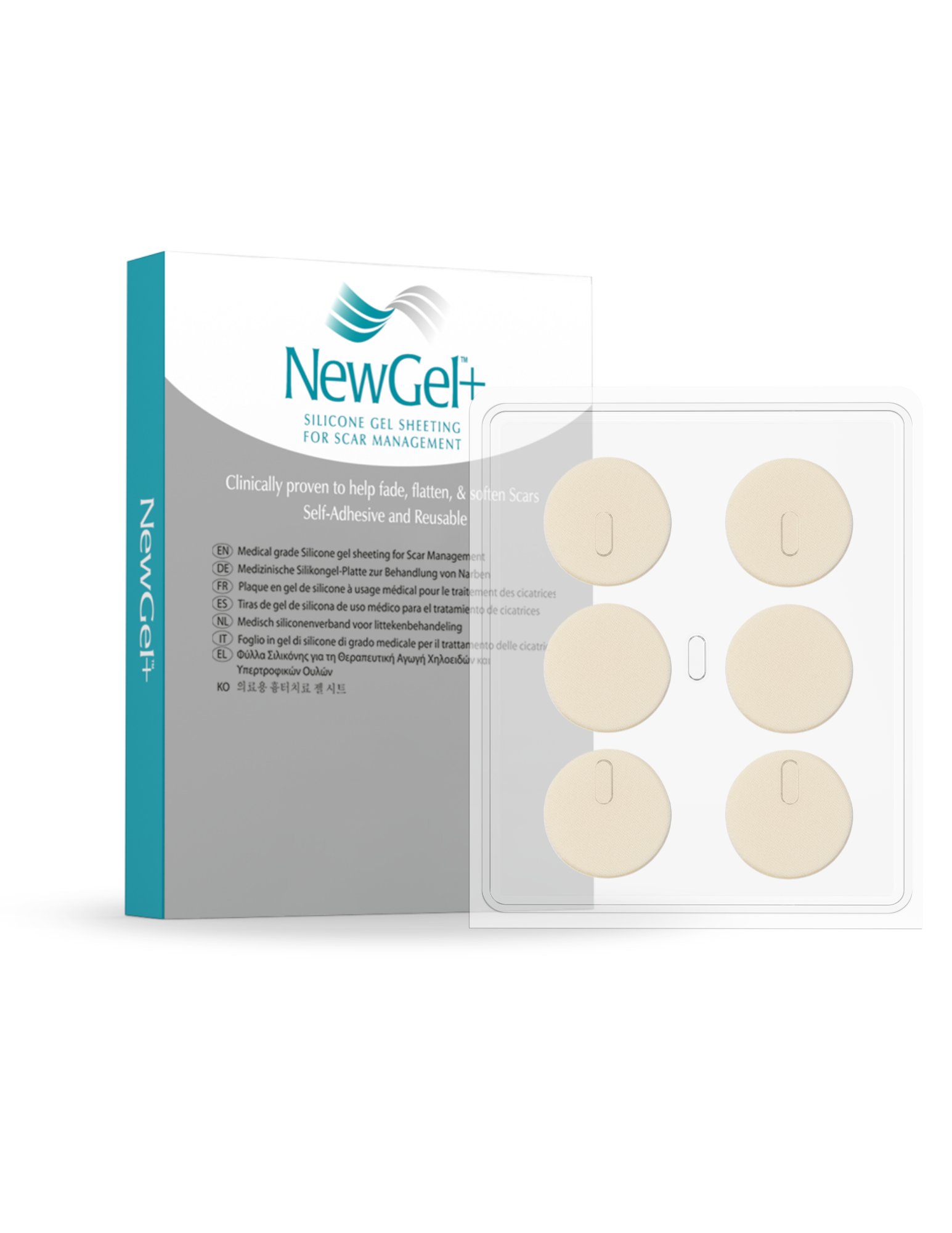 New Gel+ Béžová bodová náplast (6 ks)