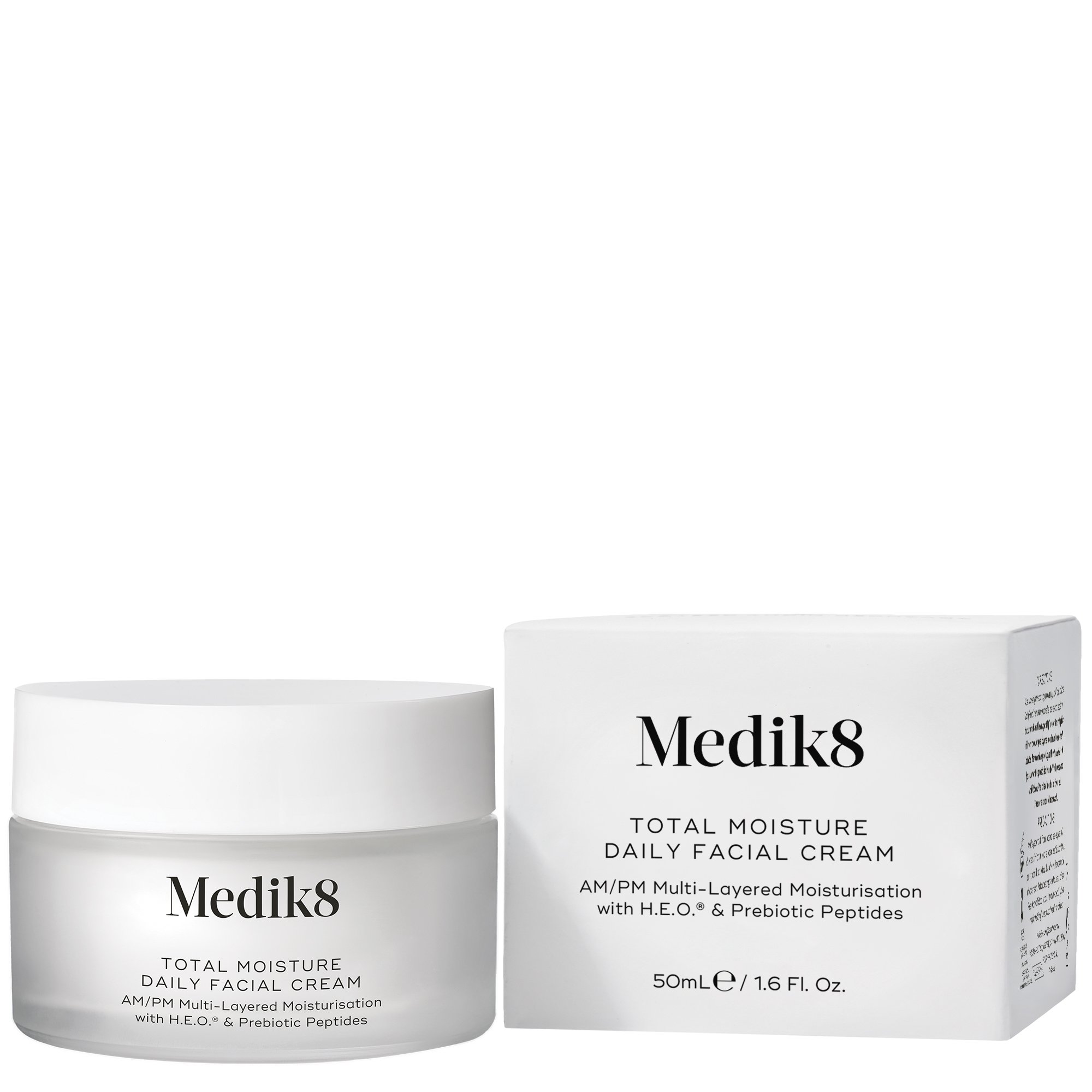 TOTAL MOISTURE DAILY FACIAL CREAM + dárek: Medik8 kosmetická špachtle