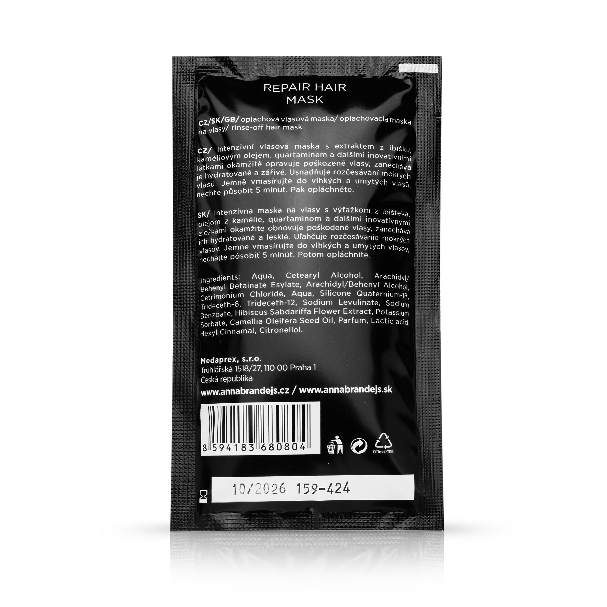 Repair Hair Mask ANNA BRANDEJS