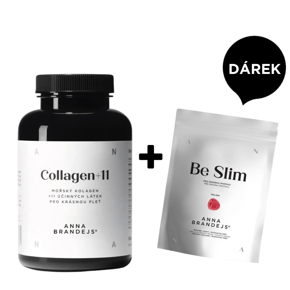 Collagen+11 ANNA BRANDEJS + dárek: Be Slim Malina ANNA BRANDEJS