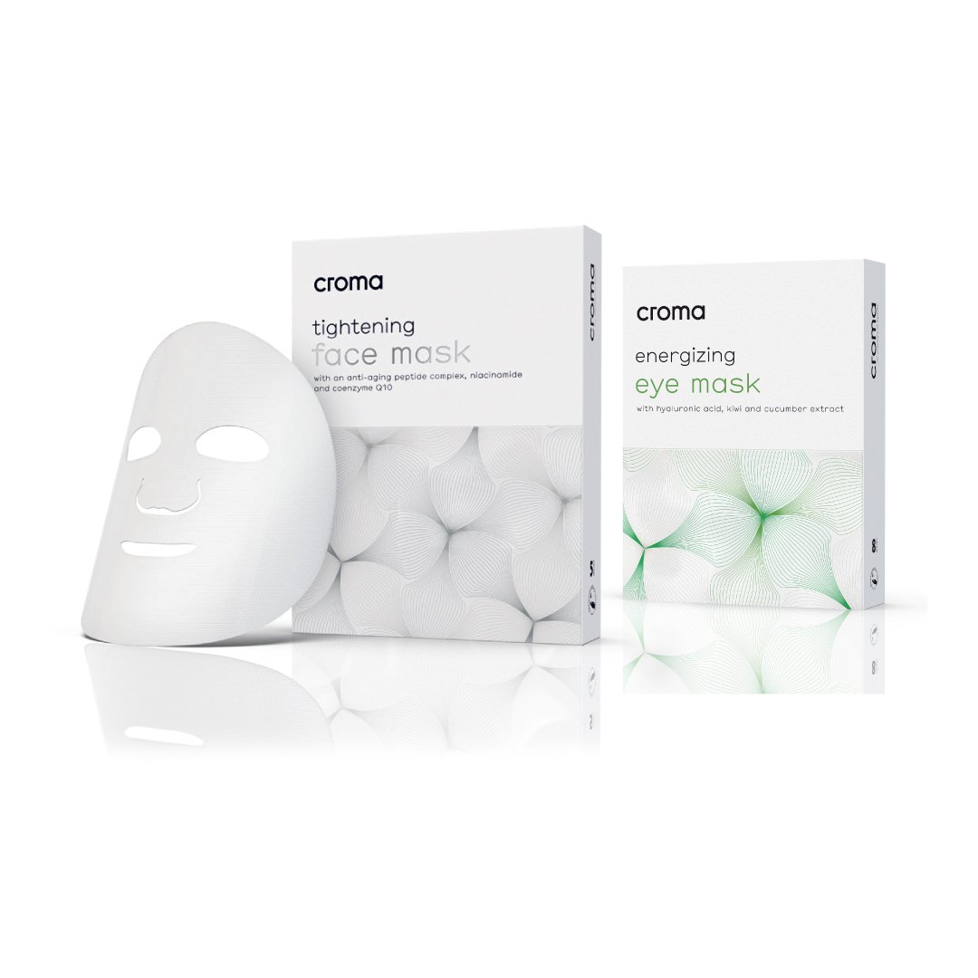 DUO: TIGHTENING FACE MASK a ENERGIZING EYE MASK