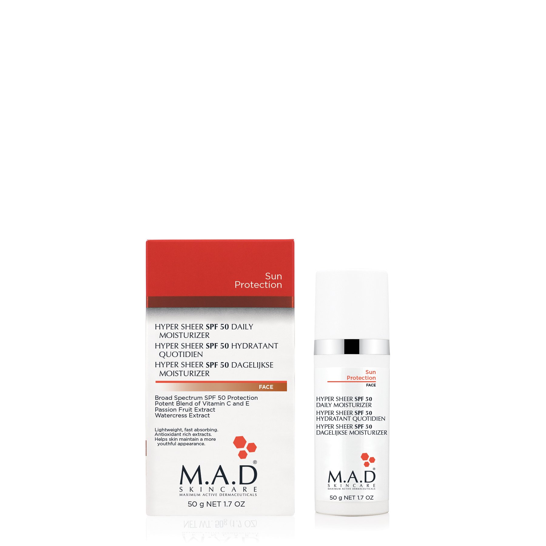 SUN PROTECTION Hyper Sheer SPF 50 Daily Moisturizer