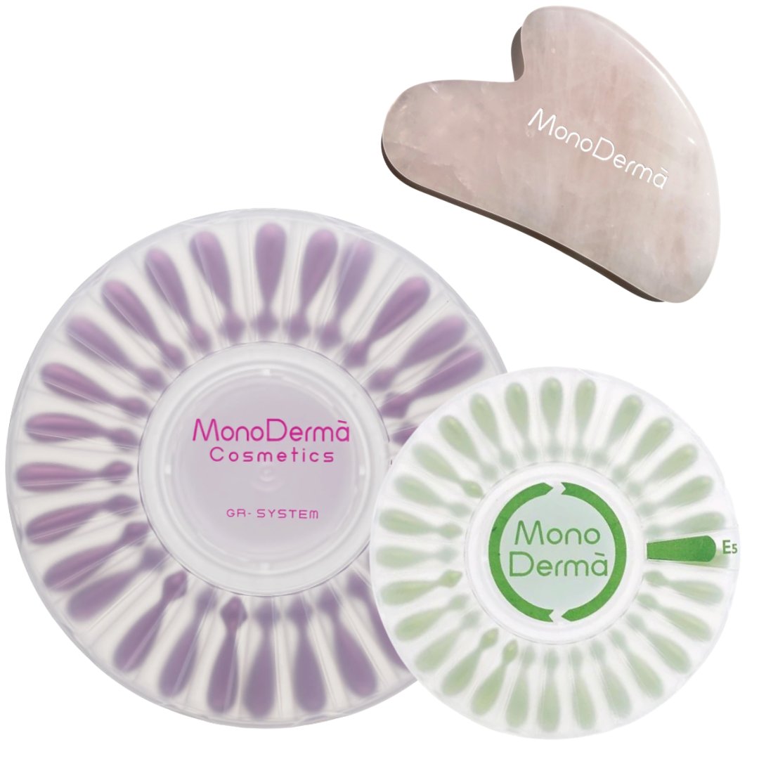 Balíček Monoderma GR-System + E5 + gua sha jako dárek