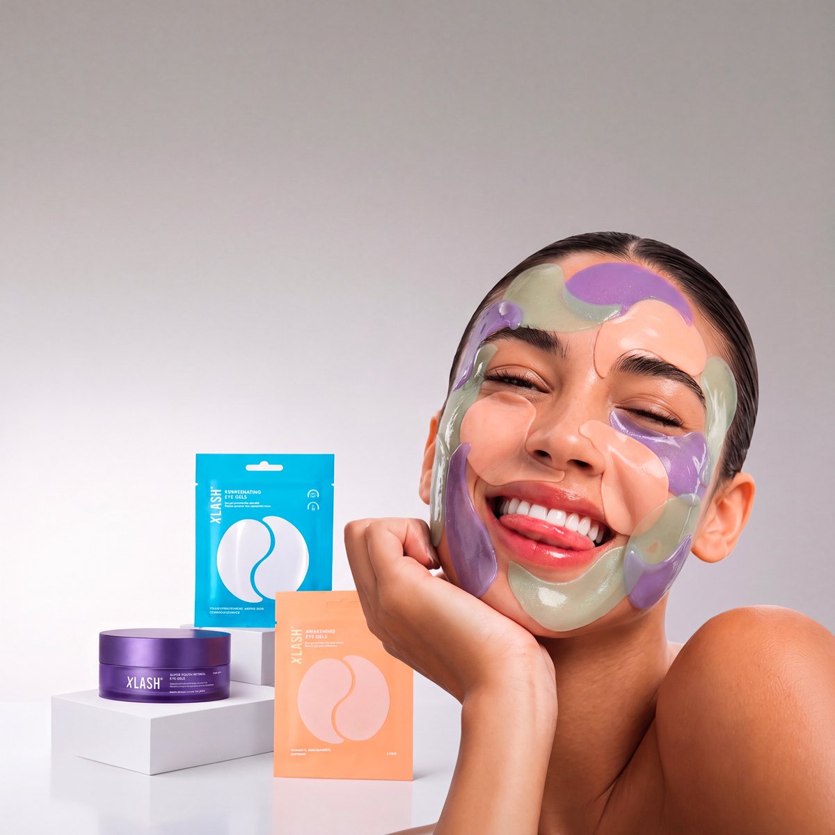 Super Youth Retinol Eye Gels Xlash (60 ks / 30 párů)