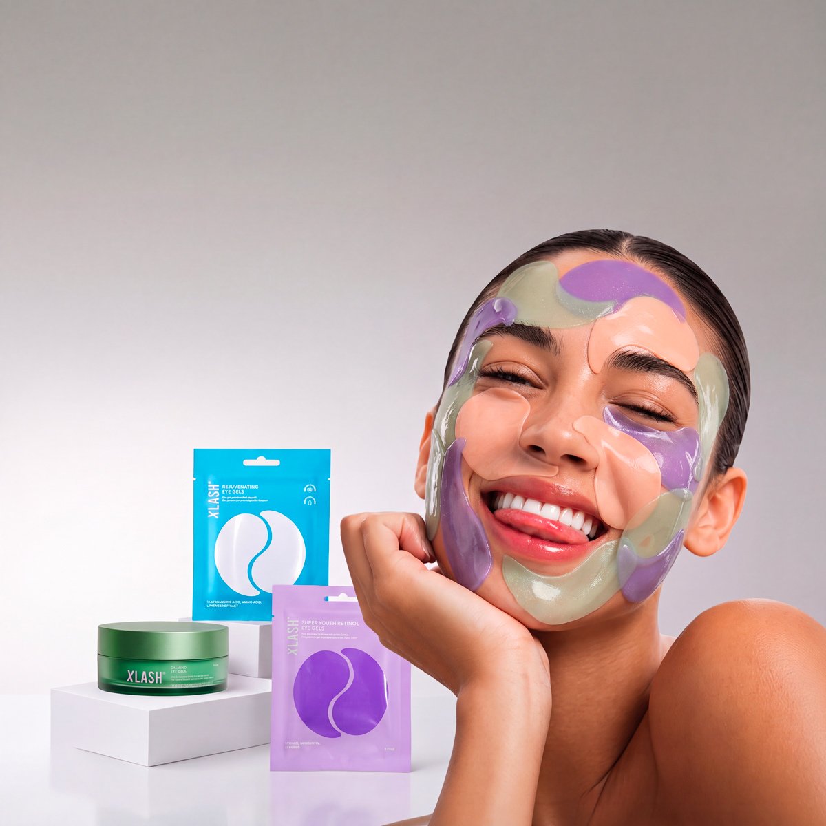 Calming Eye Gels Xlash (60 ks / 30 párů)