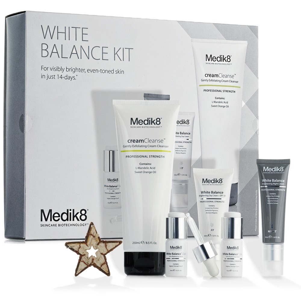 Balíček White Balance Kit pro redukci nadměrné pigmentace