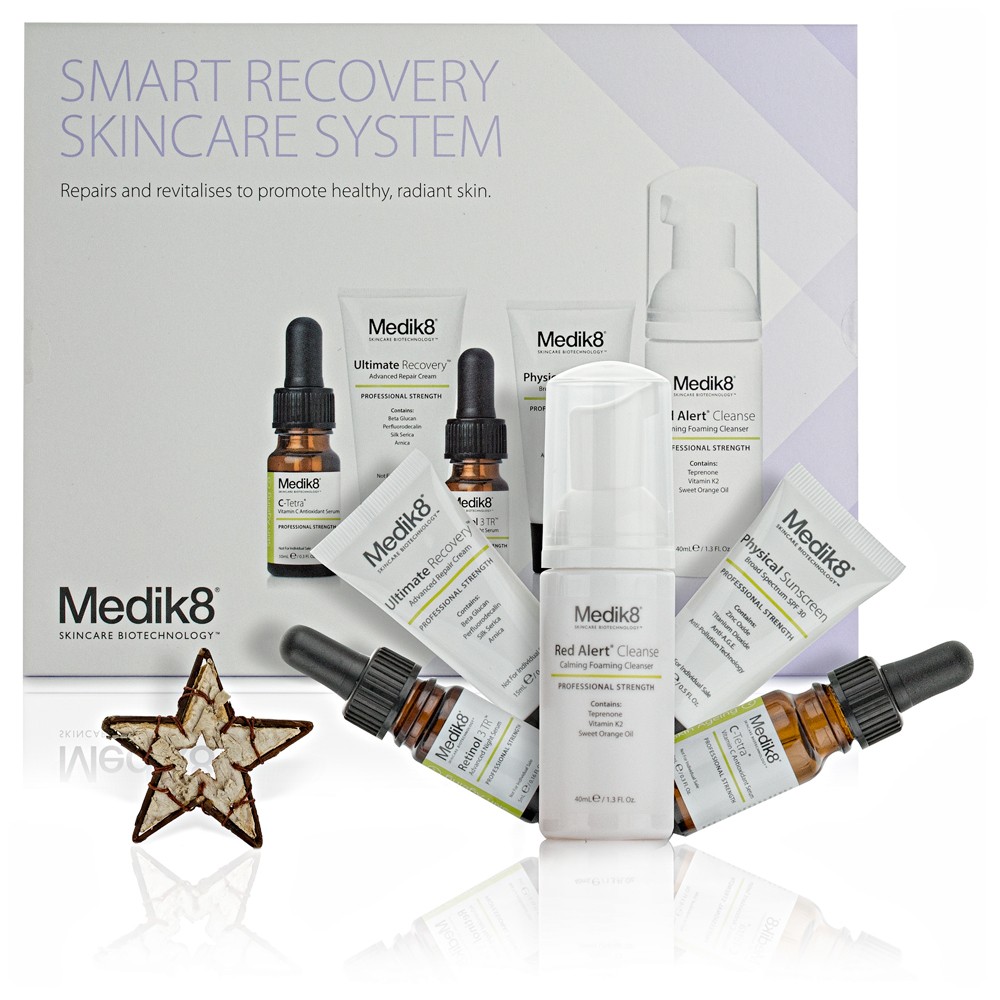 Balíček Smart Recovery Skincare System pro péči o citlivou pleť v zimě nebo po chemickém peelingu