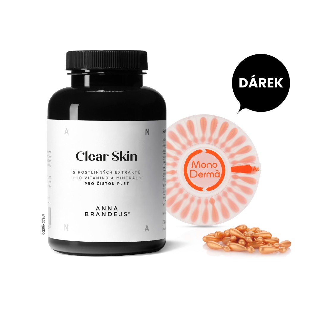 Clear Skin by ANNA BRANDEJS + Monoderma A15 jako dárek